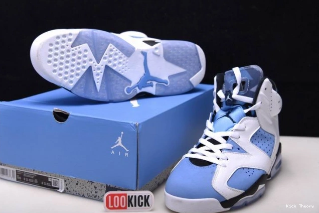 Kick Theory Jordan UNC CT8529-410 Air 6 0713